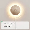 GobekUsa Cave Stone Yellow Wall Lamp for Bedroom Ambiance - Nordic Style Lighting