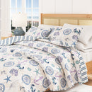Azure Collection Coastal Quilt Set by Great Bay Home