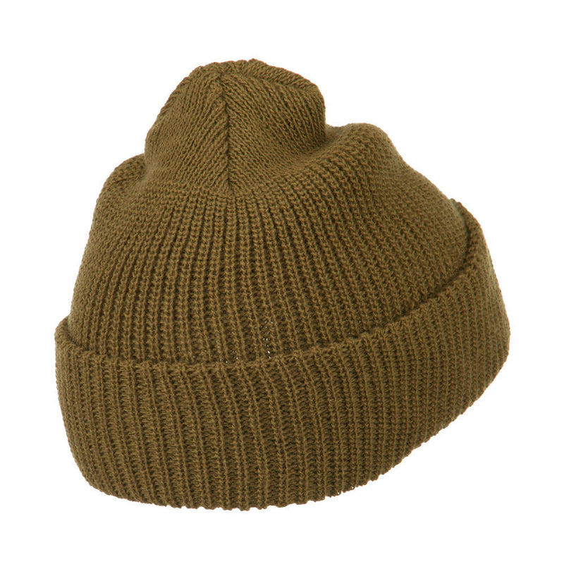 Solid Plain Watch Cap Beanie