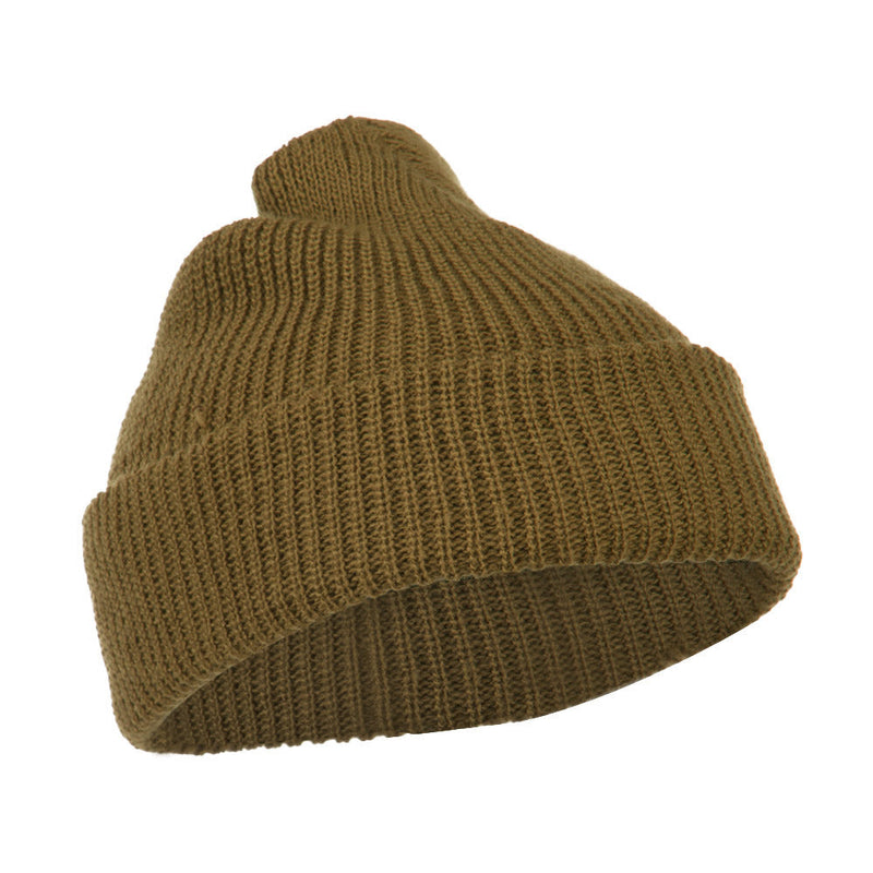 Solid Plain Watch Cap Beanie