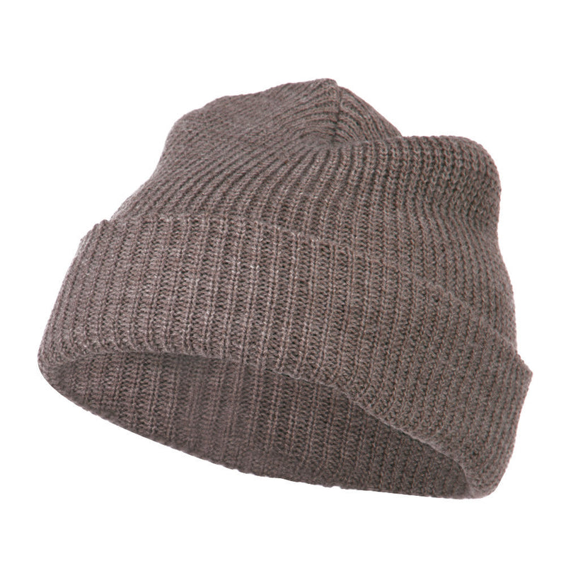 Solid Plain Watch Cap Beanie