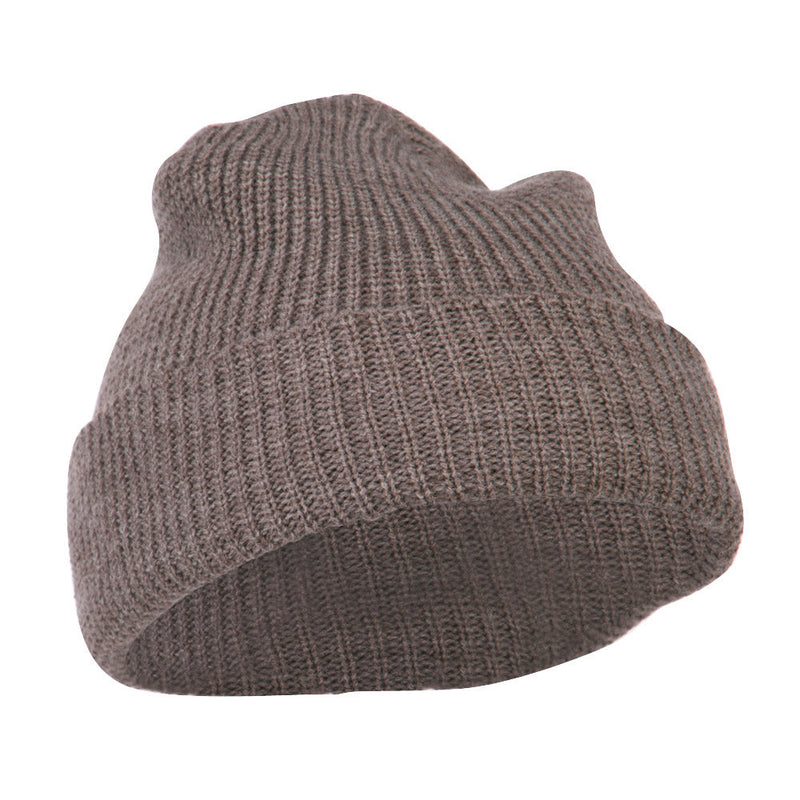 Solid Plain Watch Cap Beanie