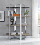 Libby Rectangular Etagere Bookshelf