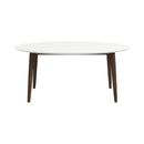 Ada - Mid-Century Modern Style Oval Dining Table by HouseOfZazla
