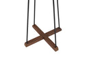 Reclaimed Wood And Metal Freestanding Coat Rack With Hooks Use In Bedroom, Living Room - Natural by HouseOfZazla