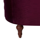 La Rosa - Victorian Tufted Upholstered Accent Chair