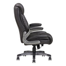 Bonded Leather Upholstered Office Chair With Adjustable Height And Armrest - Gray by HouseOfZazla