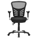 Ergonomic Mesh Office Chair with Adjustable Back Height and Armrests by LJGDeals