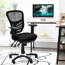 Ergonomic Mesh Office Chair with Adjustable Back Height and Armrests by LJGDeals