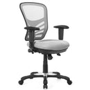 Ergonomic Mesh Office Chair with Adjustable Back Height and Armrests by LJGDeals