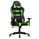 Adjustable Swivel Gaming Chair with LED Lights and Remote by LJGDeals