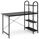 48-Inch Reversible Computer Desk with Storage Shelf by LJGDeals