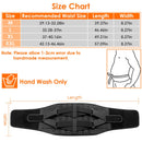 Back Support Brace Breathable Mesh Lumbar Support BeltÊAdjustable Lower Back Brace with Stays and Springs for Pain Relief for Men Women