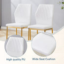 Luxury Simple Chair With Metal Leg by Unique Piece Furniture