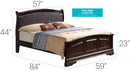 Panel Sleigh Bed Elegantly Crafted by HouseOfZazla