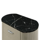 Travonte - Nightstand - Gray / Beige by Unique Piece Furniture