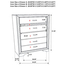 Annie - 6 Drawer Bedroom Chest by HouseOfZazla