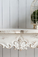 Slimline wash Console Table, For Hallway Living Room Bedroom - White Washed by HouseOfZazla