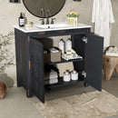 Bathroom Vanity Organizer With Sink, Combo Cabinet Set, Bathroom Storage Cabinet by HouseOfZazla