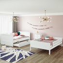Bunk Bed With Twin Size Trundle, Guardrails by Unique Piece Furniture