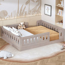 Platform Bed With Guardrail by HouseOfZazla