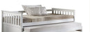Cominia - Twin Daybed (Trundle Not Included, Bed Only, No Storage) - White by HouseOfZazla