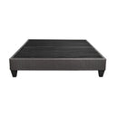 14" Upholstered Platform Bed Base, Mattress Foundation by HouseOfZazla