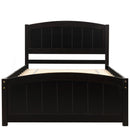 Platform Bed & Headboard, Footboard And Wood Slat Support by HouseOfZazla