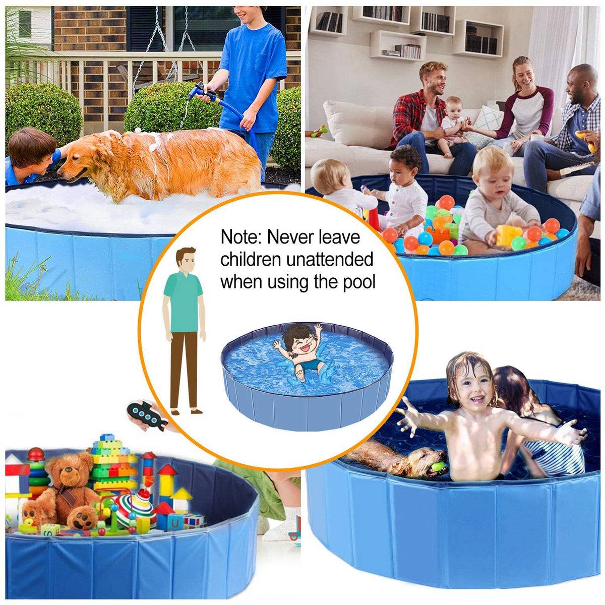 GBruno Foldable Pet Swimming Pool, photo 6 of 8