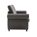 Pull Out Sofa Bed Loveseat Sleeper With Twin Size Memory Mattress With Two USB Ports For Living Room Spaces by HouseOfZazla