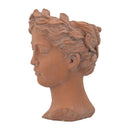 D7X11" Visage Head Bust Planter - Brown by HouseOfZazla