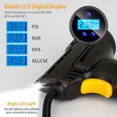 Portable Car Tire Inflator for Auto Use and Quick Inflate by LJGDeals