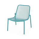 Kincaid Outdoor 3-Piece Conversation Set with Iron Frame - Teal by HouseOfZazla