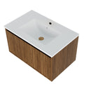 Wall Mounted Floating Bathroom Vanity With Sink And Drawers by HouseOfZazla