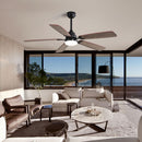 Ceiling Fan With LED Light, 6 Speed Wind, 5 Blades, Remote Control DC Motor by Unique Piece Furniture