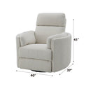 Sagen Glider Recliner With Swivel by HouseOfZazla
