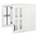 Wall Cabinet with Glass Door and Adjustable Shelves by HouseOfZazla