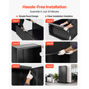 Metal Storage Cabinet, 68.9 in Lockable Steel Garage Cabinet by HouseOfZazla