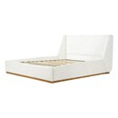 Luxury Upholstered Bed with Wings by HouseOfZazla