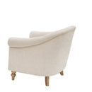 Fayette - Tufted Accent Arm Chair - Cream by HouseOfZazla