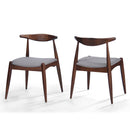 Dining Chairs With Ergonomic Backrest & Comfort Cushions (Set of 2) by HouseOfZazla
