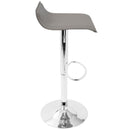 Ale - Contemporary Adjustable Barstool (Set of 2) by HouseOfZazla