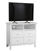 Hammond - Charming Media Chest With Storage by Unique Piece Furniture