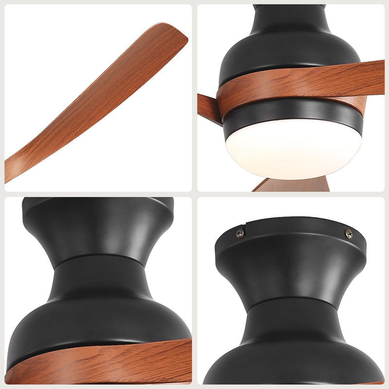 52-Inch Ceiling Fan with Lights and Reversible DC Motor, photo 6 of 9