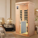 Low EMF Hemlock Wood Far-Infrared Indoor Sauna Room