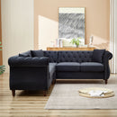 Streamline Modern L-Shaped Corner Sofa by HouseOfZazla