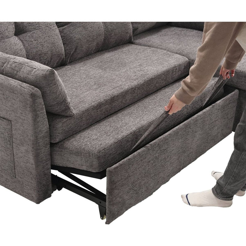 Modular Sectional Sofa L Shaped Modular Couch with Reversible Chaise Modular Sofa Sectional Couch with Storage Seats