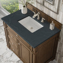 James Martin Bristol 36" Single Bathroom Vanity, Saddle Brown