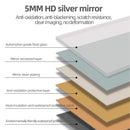 Full Body Round Corner Mirror For Living Room