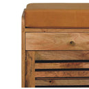 Shutter Shoe Rack With 2 Drawers - Beige by HouseOfZazla